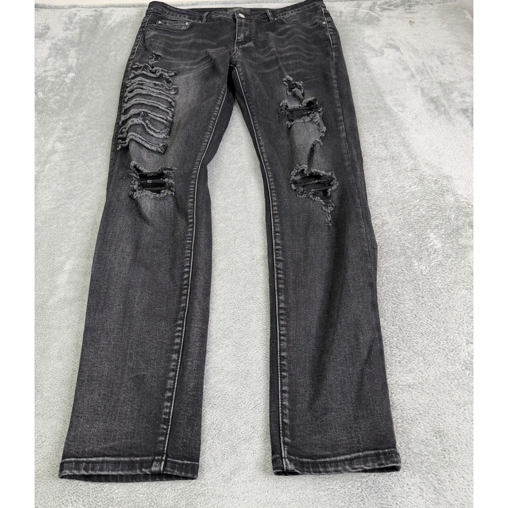 Amiri Skinny Jeans Men's Size 36x31 Black